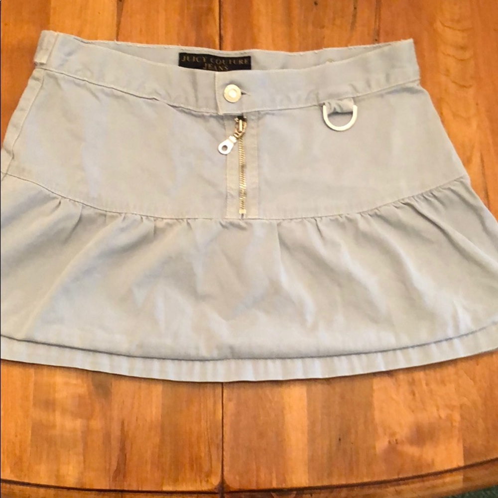 Juicy couture jeans vintage blue skirt small